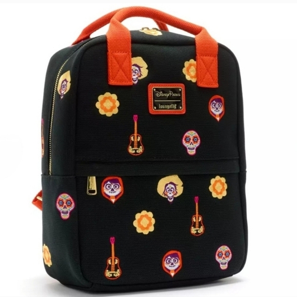 Loungefly Pixar Coco Canvas Backpack - Picture 1 of 11